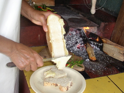 Raclette na Brasa